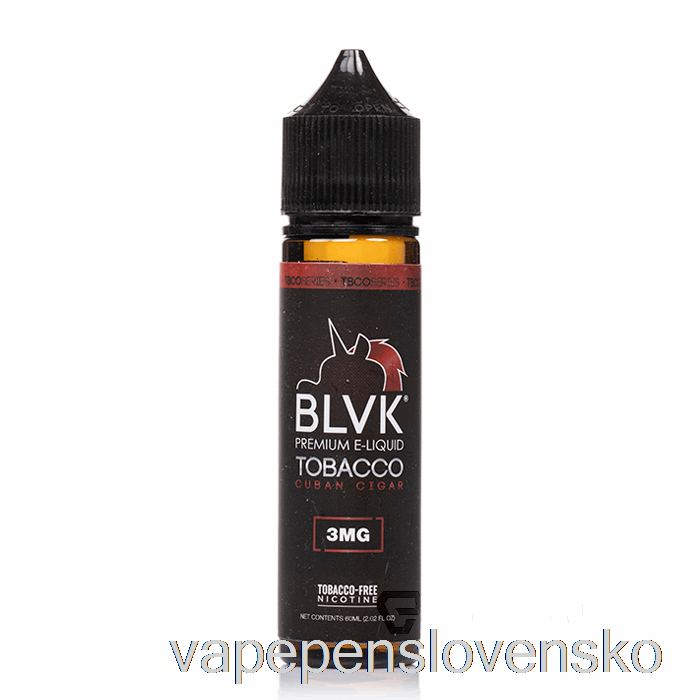 Kubánska Cigara - Blvk - 60ml 6mg Vape Pero